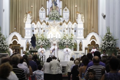 Missa e procissão marcaram o dia de Nossa Senhora da Conceição em Franca